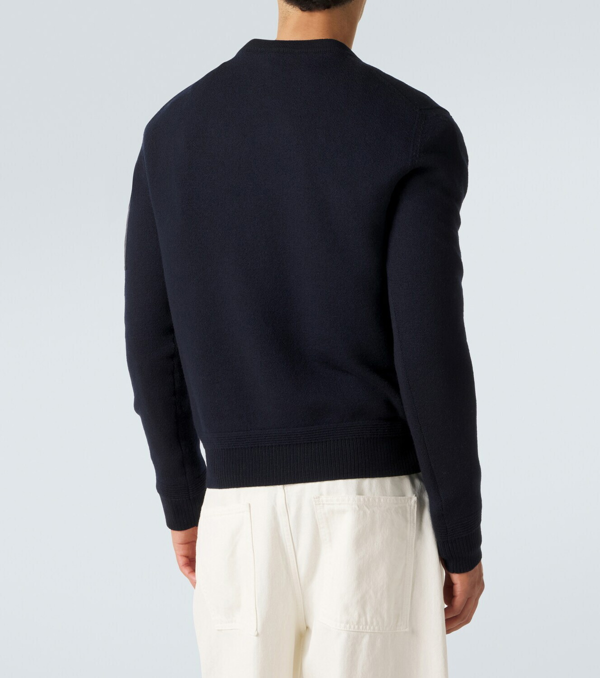 Moncler Logo virgin wool sweater