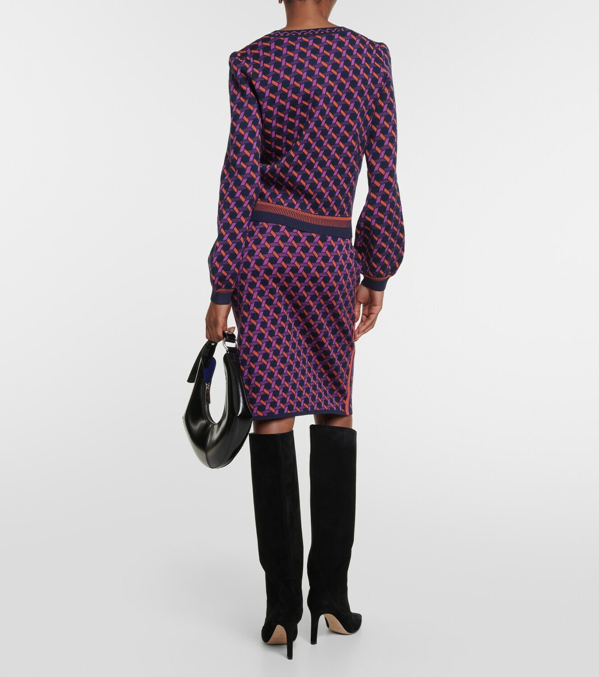 Diane von Furstenberg Iggy jacquard sweater Diane von Furstenberg