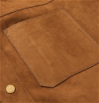 Dunhill - Suede Overshirt - Brown