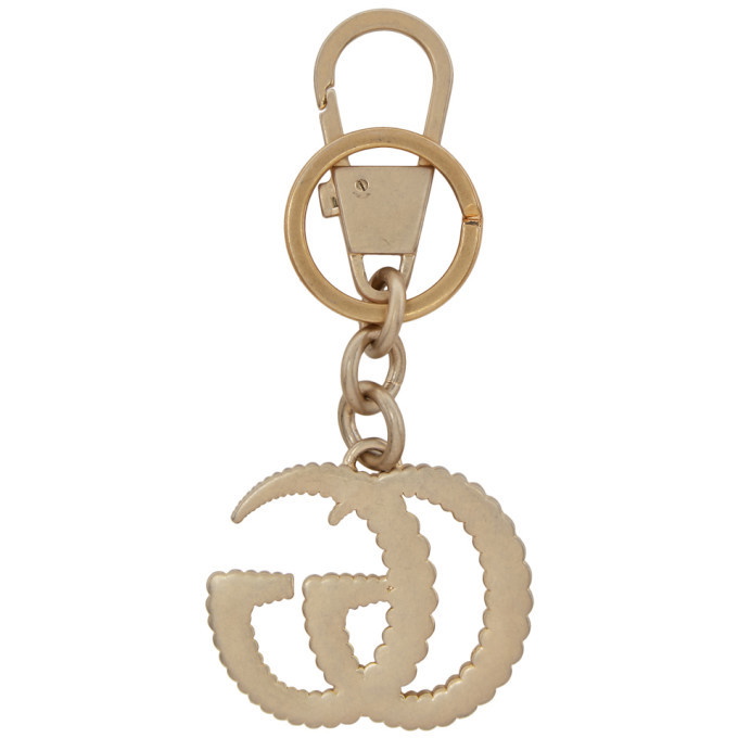 Gucci Gold Cap Motif Keychain (Authentic Pre-Owned)