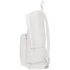 Kenzo White Transparent XL Kampus Backpack