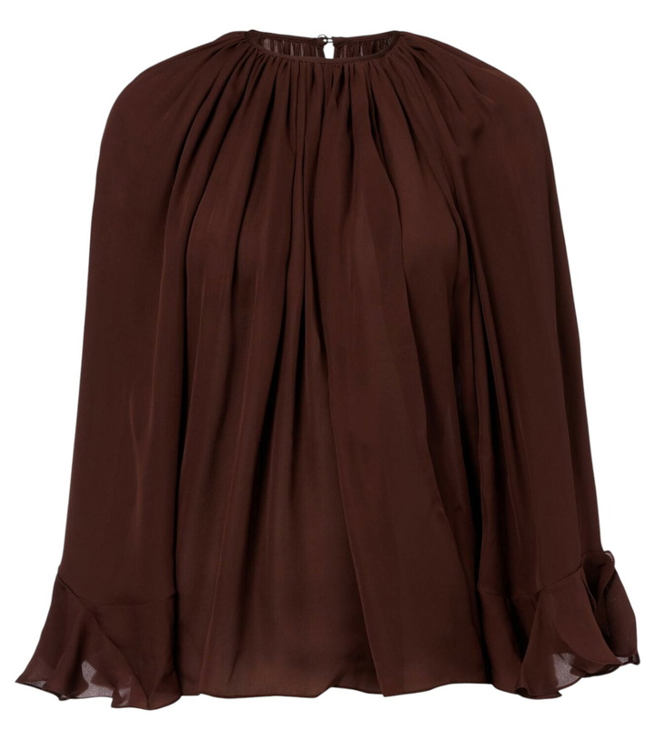 Photo: Johanna Ortiz Silk georgette blouse
