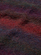 FrizmWORKS - Striped Bouclé Sweater - Purple