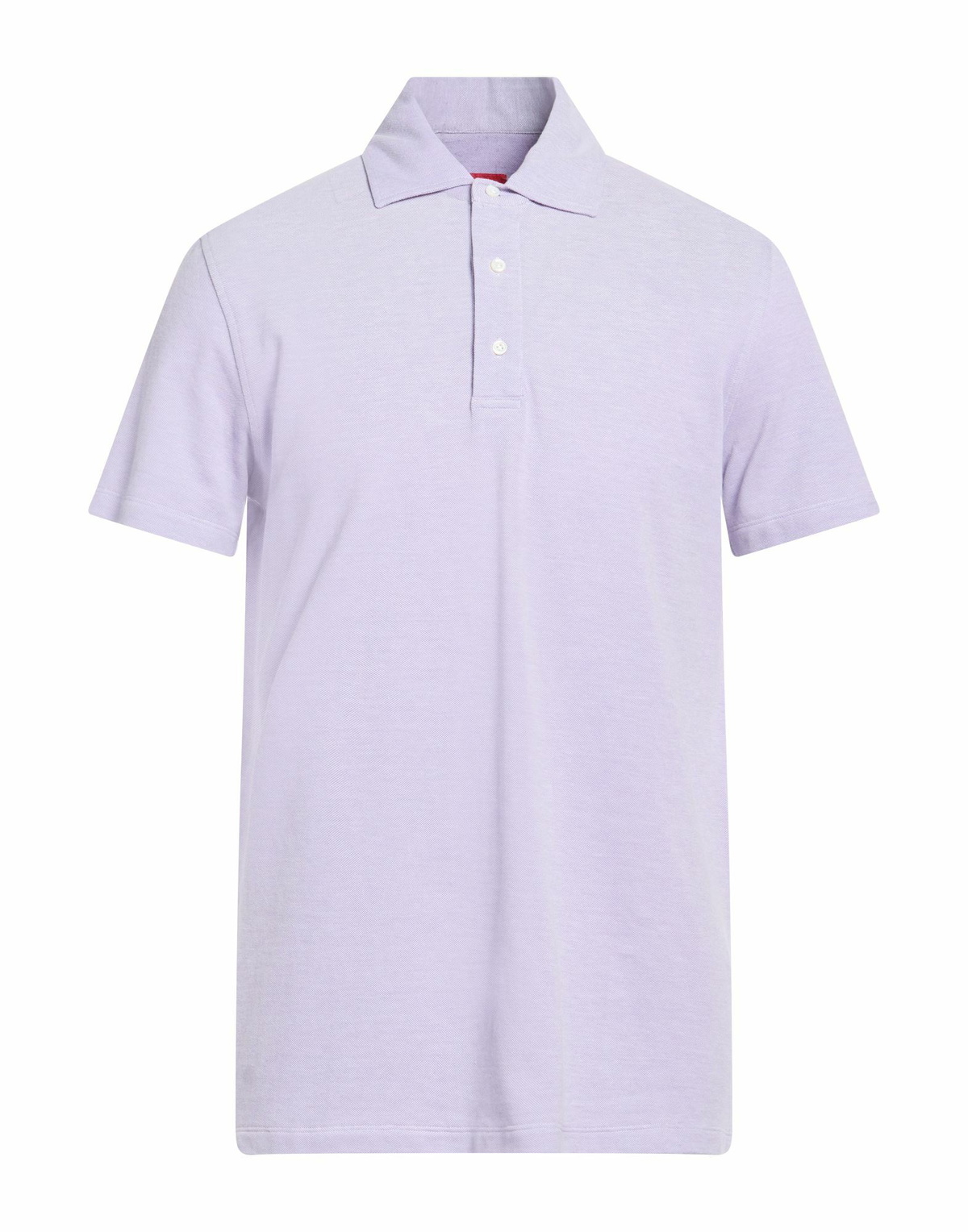 Isaia Mens Polo shirt Lilac