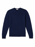 John Smedley - Niko Recycled Cashmere and Merino Wool-Blend Sweater - Blue