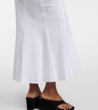 Fforme Ora cotton poplin midi skirt