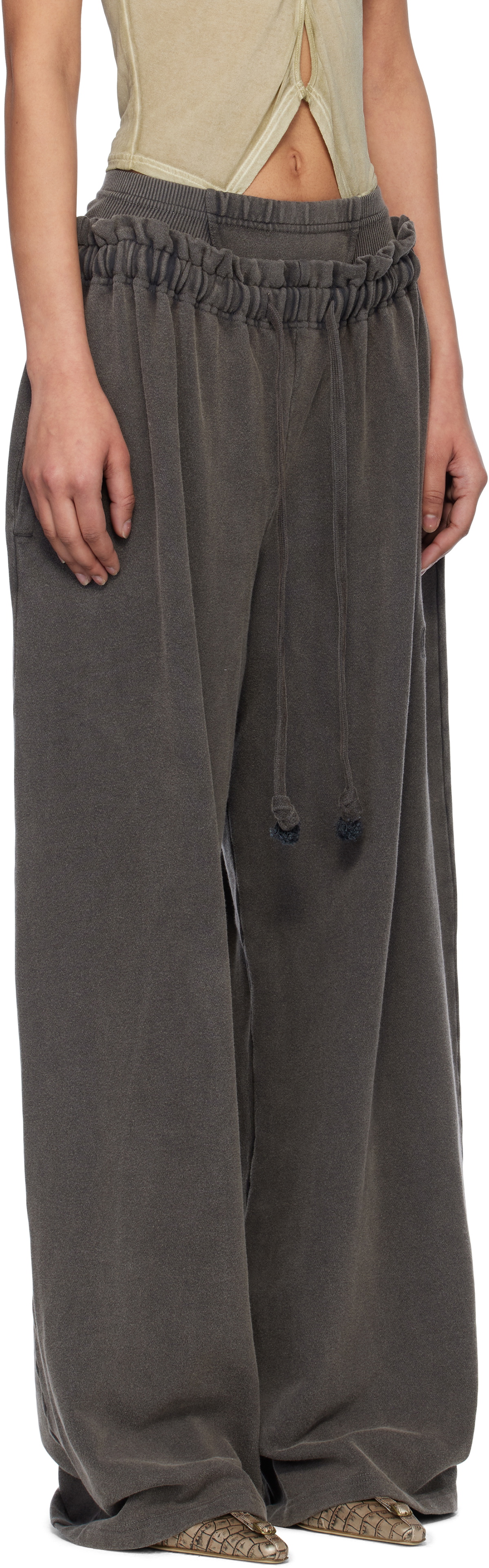 KNWLS Black Haze Lounge Pants