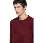 Fendi Red Bag Bugs Sweatshirt