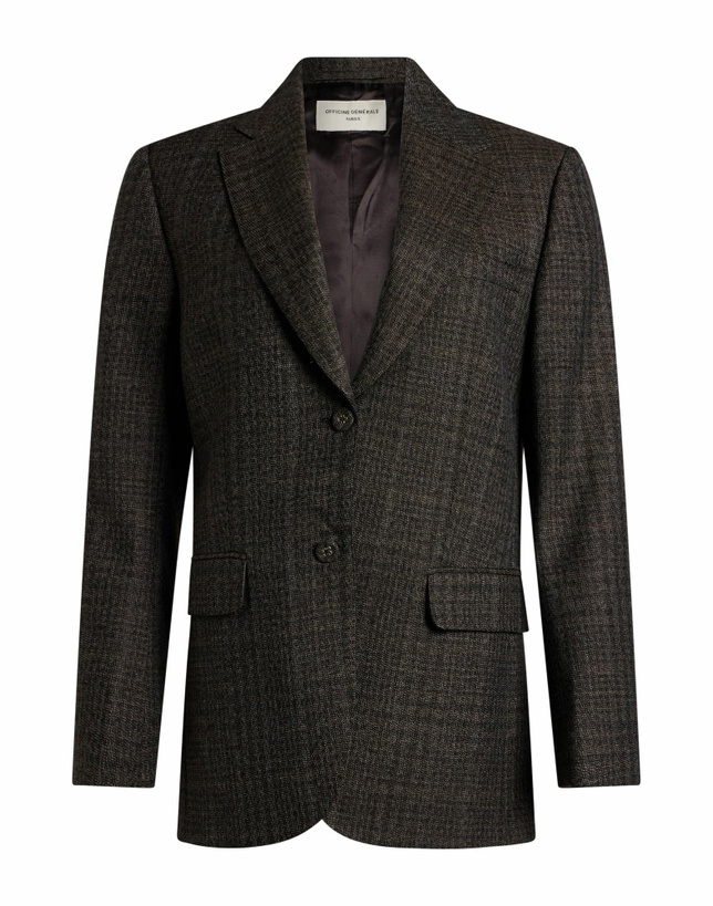 Photo: Officine Générale Womens Blazer in Brown