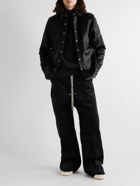 Rick Owens - Classic Collar Pony Hair Overshirt - Black
