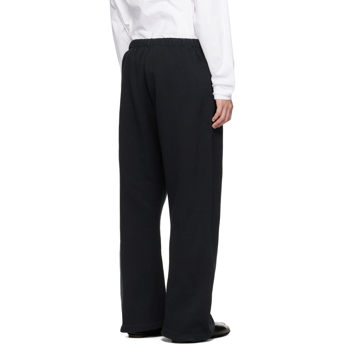 Fear of God ESSENTIALS Black Varsity Flare Sweatpants