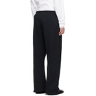 Fear of God ESSENTIALS Black Varsity Flare Sweatpants