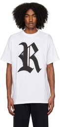 Raf Simons White 'R' T-Shirt