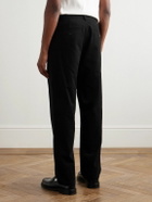 A.P.C. - Lawrence Straight-Leg Cotton-Twill Chinos - Black