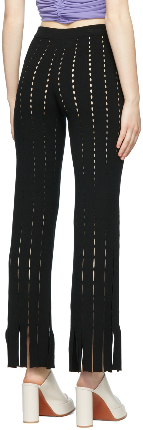 AMBUSH Black Viscose Lounge Pants