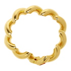 Balenciaga Gold Loop Bracelet