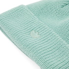 Adidas Short Beanie in Hazy Green 