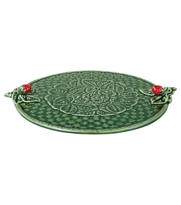 Photo: Bordallo Pinheiro Strawberries ceramic cheese tray