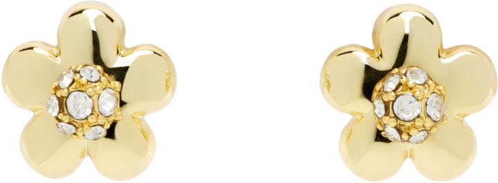 Photo: Marc Jacobs Gold 'The Daisy' Earrings