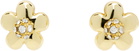 Marc Jacobs Gold 'The Daisy' Earrings