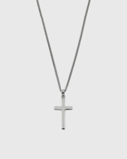 Serge De Nimes Silver Cross Necklace Silver - Mens - Jewellery
