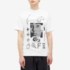 Lo-Fi Men's Data T-Shirt in White
