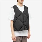 Cole Buxton Men's Down Quilted Vest in Black