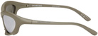 Balenciaga Gray Bat Sunglasses