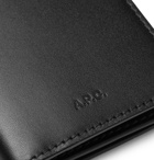 A.P.C. - Leather Bifold Cardholder - Black
