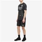 Y-3 Men's x Real Madrid 4th Goalkeeper Jersey Shorts in Black