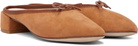 Repetto Tan Camille Mule Heels