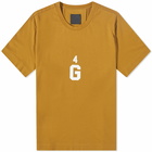 Givenchy Men's 4G Front & Back Logo T-Shirt in Bronze