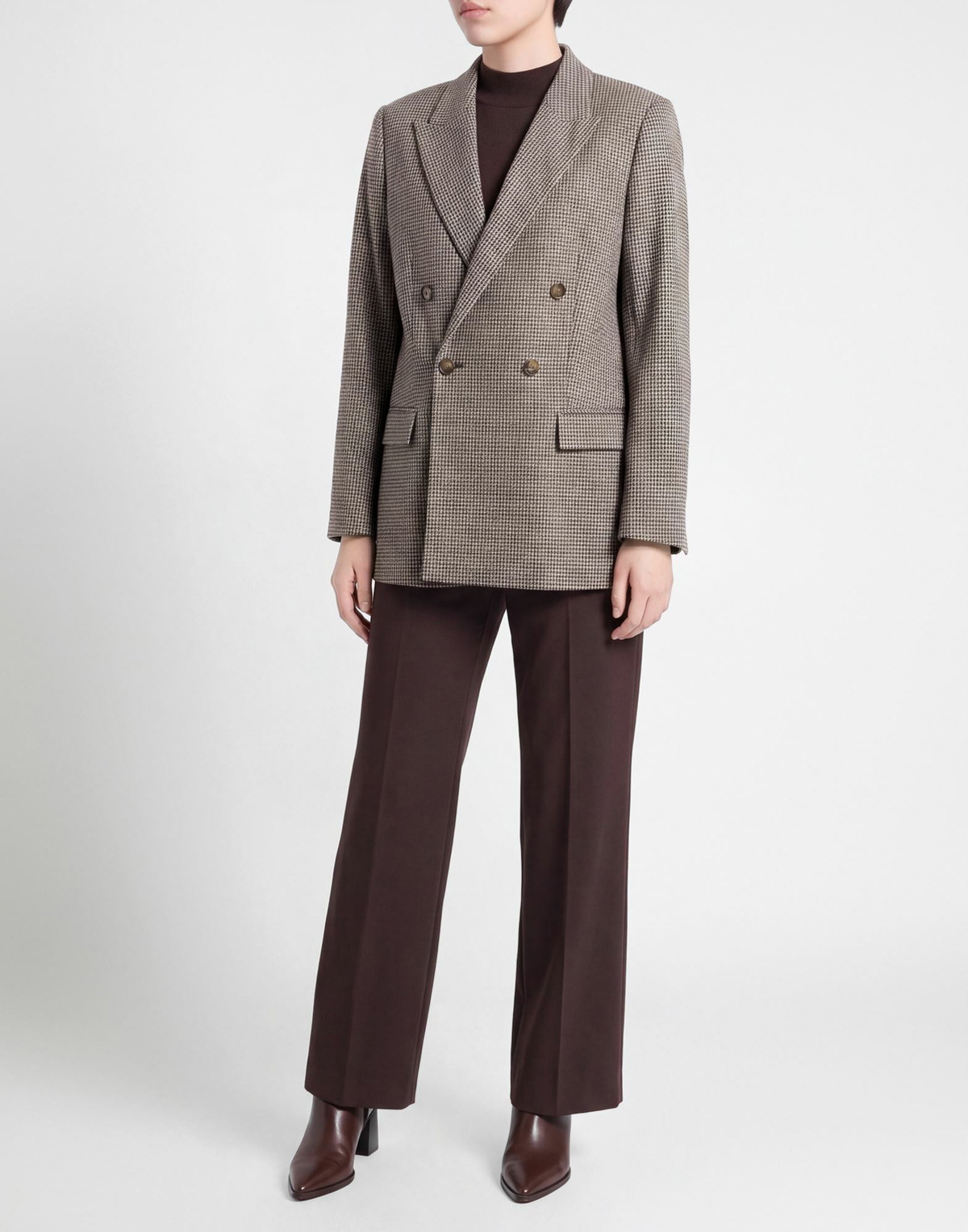 Vince. Womens Blazer in Taupe