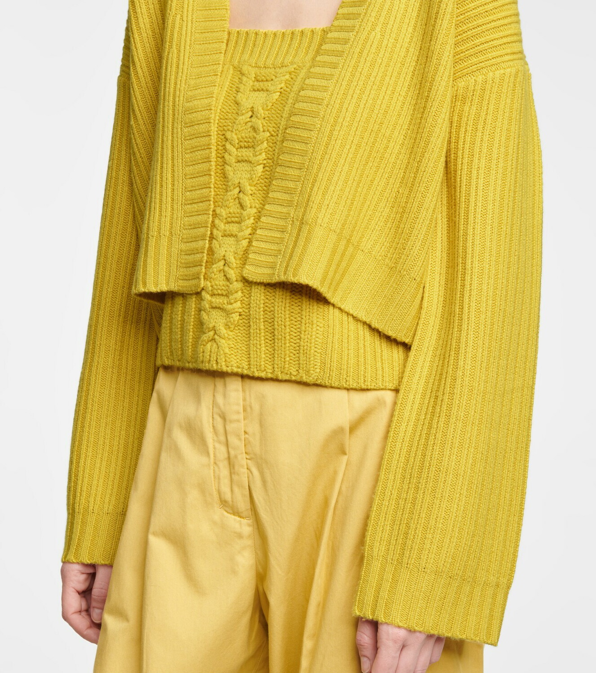 Dorothee Schumacher - Delightful Match wool camisole and cardigan