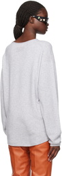 Guest in Residence Gray Oversized Sweater