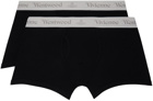 Vivienne Westwood Two-Pack Black Boxer Briefs