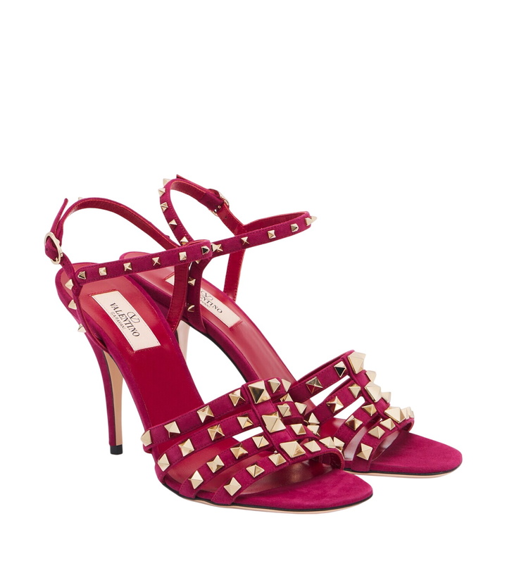 Photo: Valentino Garavani Rockstud suede sandals