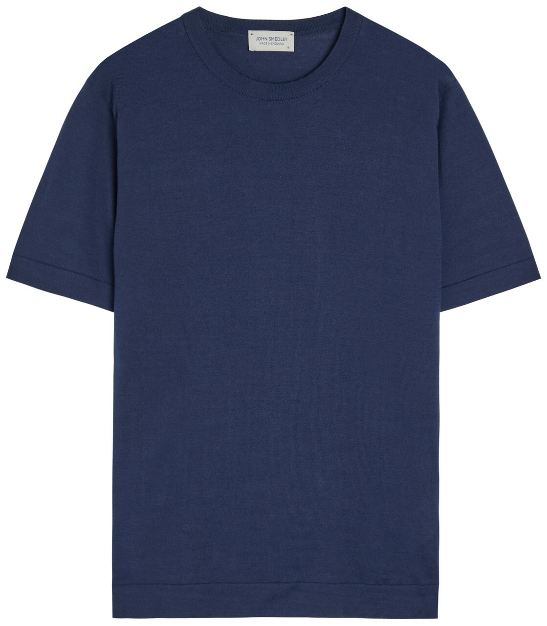 John Smedley Lorca Fine-knit Cotton T-shirt Navy