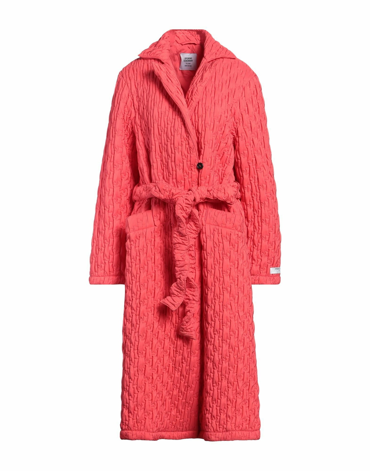 Opening Ceremony Womens Coat in Tomato red