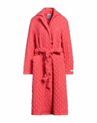 Opening Ceremony Womens Coat in Tomato red