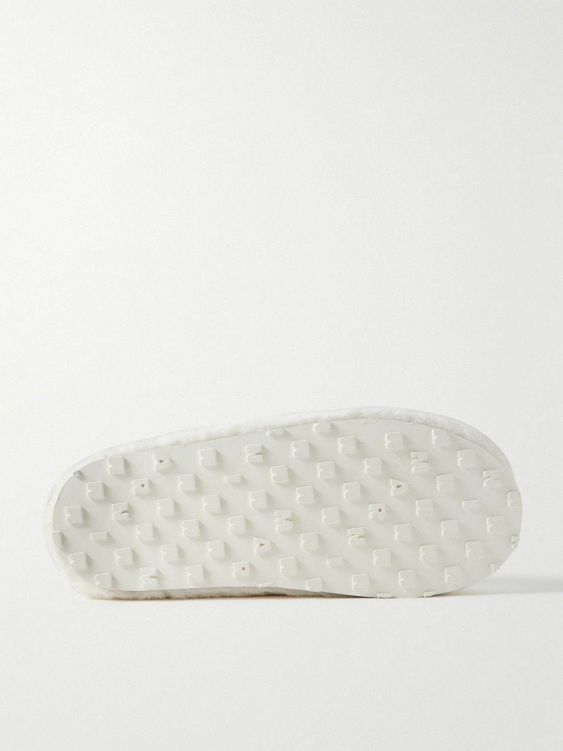 Marni - Faux Fur Sneakers - Black
