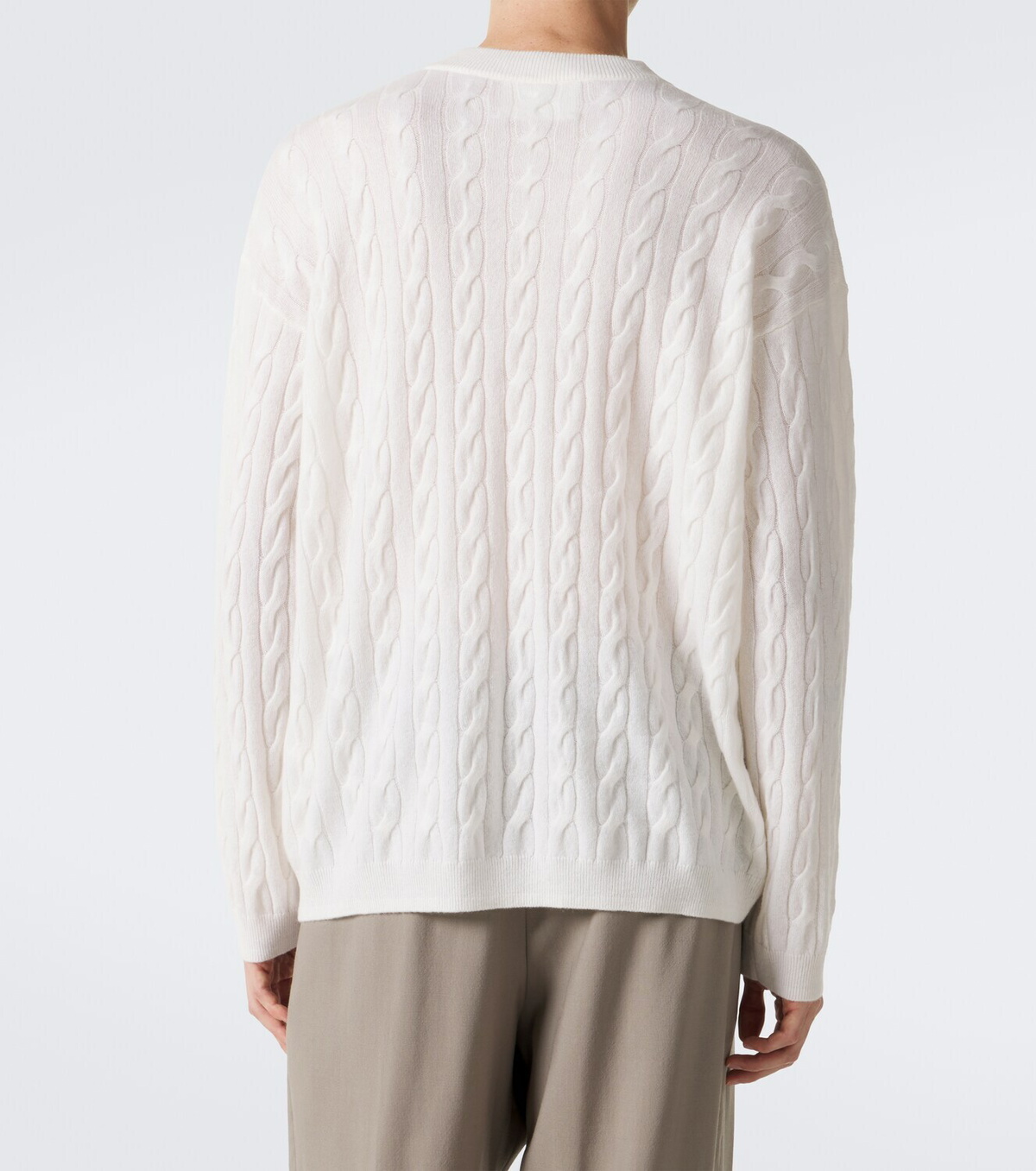 Lisa Yang Oskar cable-knit cashmere sweater
