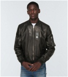 Amiri Leather bomber jacket