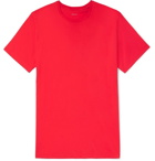 Albam - Classic Mercerised Cotton-Jersey T-Shirt - Men - Red