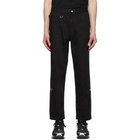 Undercover Black Zipper Trousers