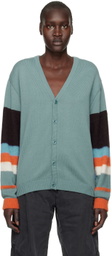 Awake NY Blue Striped Cardigan