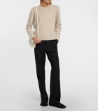 The Row Gouli cashmere and silk sweater