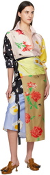 Moschino Multicolor All Over Daisy Print Shirt