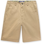 Junya Watanabe - Camouflage-Print Cotton-Twill Shorts - Beige