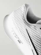 Nike Tennis - NikeCourt Air Zoom Vapor 11 Rubber-Trimmed Mesh Tennis Sneakers - White